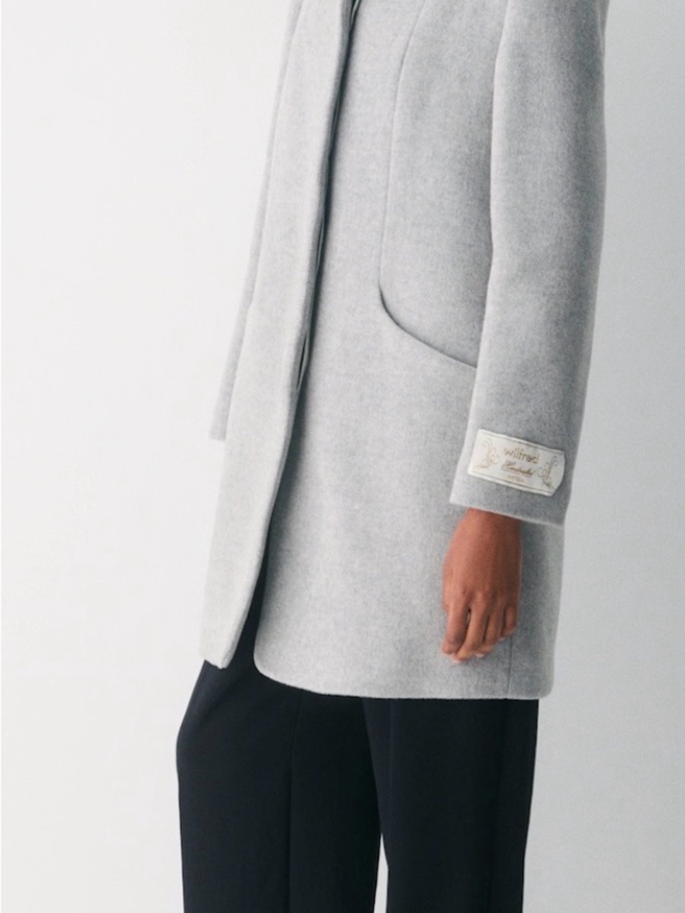 The Cocoon Coat - New Wool Cashmere - Picture 4 of 5